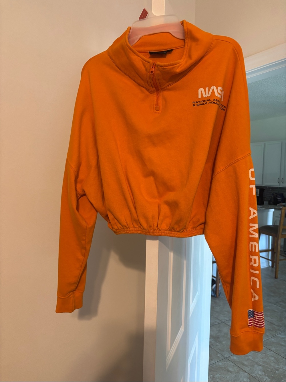Chemistry Bright Orange Crewneck Sweatshirt